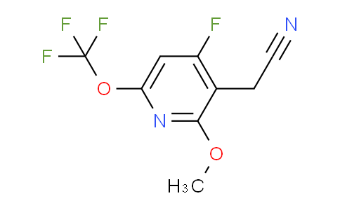 AM165157 | 1803652-25-6 | 4-Fluoro-2-methoxy-6-(trifluoromethoxy)pyridine-3-acetonitrile