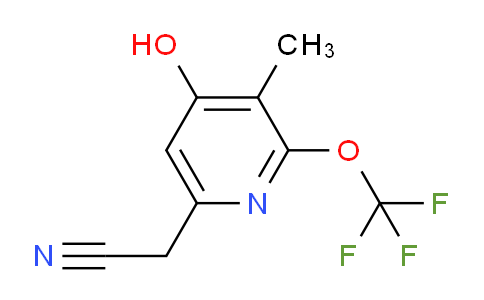 AM165158 | 1804827-37-9 | 4-Hydroxy-3-methyl-2-(trifluoromethoxy)pyridine-6-acetonitrile