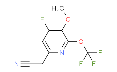 AM165159 | 1803652-31-4 | 4-Fluoro-3-methoxy-2-(trifluoromethoxy)pyridine-6-acetonitrile