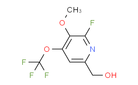 2-Fluoro-3-methoxy-4-(trifluoromethoxy)pyridine-6-methanol