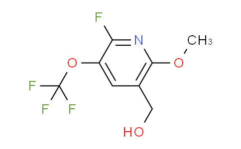 2-Fluoro-6-methoxy-3-(trifluoromethoxy)pyridine-5-methanol