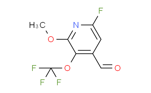 6-Fluoro-2-methoxy-3-(trifluoromethoxy)pyridine-4-carboxaldehyde