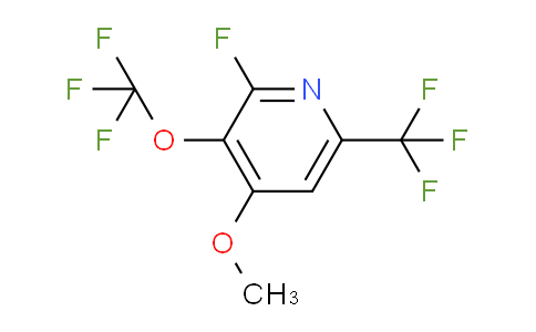 AM165188 | 1804624-39-2 | 2-Fluoro-4-methoxy-3-(trifluoromethoxy)-6-(trifluoromethyl)pyridine