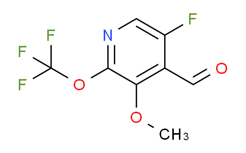 AM165190 | 1806177-14-9 | 5-Fluoro-3-methoxy-2-(trifluoromethoxy)pyridine-4-carboxaldehyde