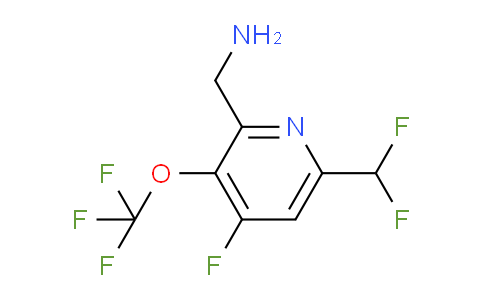 AM165195 | 1803683-53-5 | 2-(Aminomethyl)-6-(difluoromethyl)-4-fluoro-3-(trifluoromethoxy)pyridine