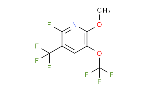 AM165197 | 1804323-31-6 | 2-Fluoro-6-methoxy-5-(trifluoromethoxy)-3-(trifluoromethyl)pyridine