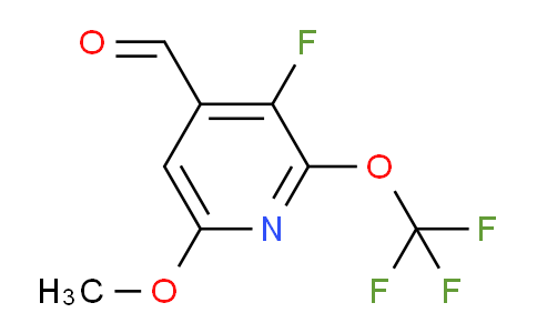 AM165202 | 1806262-59-8 | 3-Fluoro-6-methoxy-2-(trifluoromethoxy)pyridine-4-carboxaldehyde