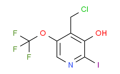 AM165206 | 1804311-00-9 | 4-(Chloromethyl)-3-hydroxy-2-iodo-5-(trifluoromethoxy)pyridine