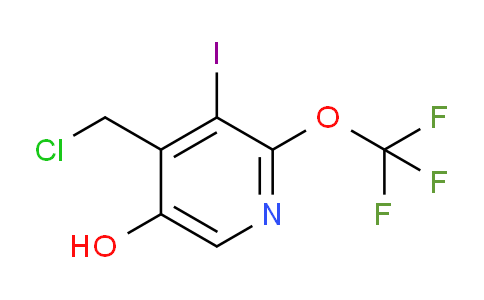 AM165208 | 1804745-89-8 | 4-(Chloromethyl)-5-hydroxy-3-iodo-2-(trifluoromethoxy)pyridine