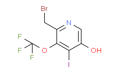 2-(Bromomethyl)-5-hydroxy-4-iodo-3-(trifluoromethoxy)pyridine