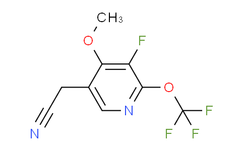 AM165236 | 1804430-97-4 | 3-Fluoro-4-methoxy-2-(trifluoromethoxy)pyridine-5-acetonitrile