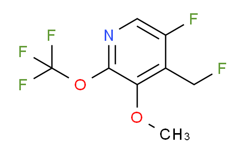 5-Fluoro-4-(fluoromethyl)-3-methoxy-2-(trifluoromethoxy)pyridine