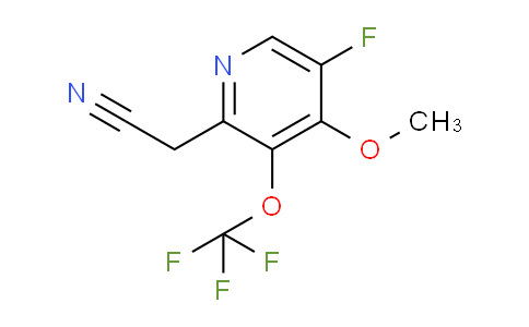 5-Fluoro-4-methoxy-3-(trifluoromethoxy)pyridine-2-acetonitrile