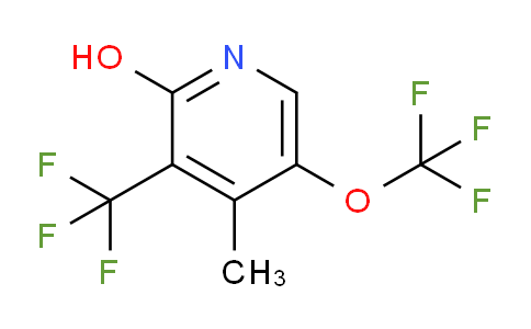 2-Hydroxy-4-methyl-5-(trifluoromethoxy)-3-(trifluoromethyl)pyridine