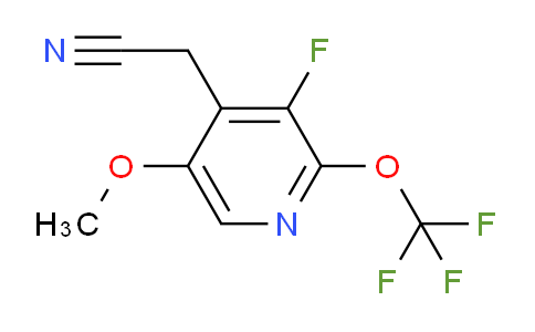3-Fluoro-5-methoxy-2-(trifluoromethoxy)pyridine-4-acetonitrile