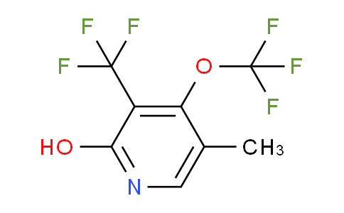 2-Hydroxy-5-methyl-4-(trifluoromethoxy)-3-(trifluoromethyl)pyridine