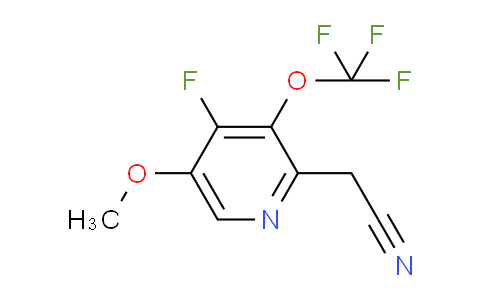AM165248 | 1805977-00-7 | 4-Fluoro-5-methoxy-3-(trifluoromethoxy)pyridine-2-acetonitrile