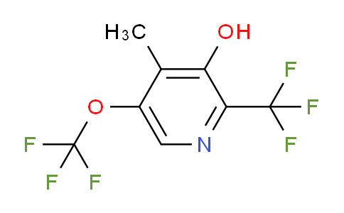 AM165257 | 1804629-03-5 | 3-Hydroxy-4-methyl-5-(trifluoromethoxy)-2-(trifluoromethyl)pyridine