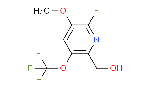 2-Fluoro-3-methoxy-5-(trifluoromethoxy)pyridine-6-methanol