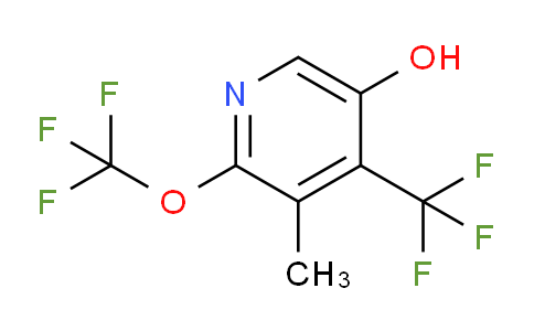 AM165261 | 1804758-09-5 | 5-Hydroxy-3-methyl-2-(trifluoromethoxy)-4-(trifluoromethyl)pyridine