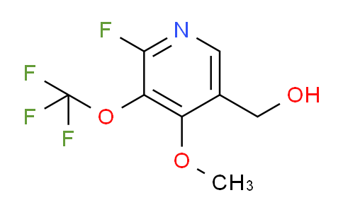 2-Fluoro-4-methoxy-3-(trifluoromethoxy)pyridine-5-methanol