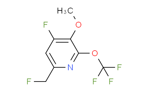 AM165264 | 1806718-64-8 | 4-Fluoro-6-(fluoromethyl)-3-methoxy-2-(trifluoromethoxy)pyridine