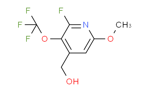2-Fluoro-6-methoxy-3-(trifluoromethoxy)pyridine-4-methanol