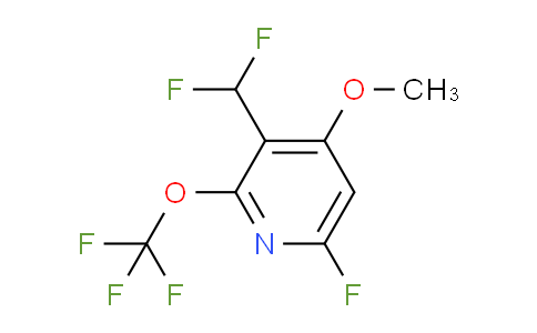 AM165273 | 1805953-89-2 | 3-(Difluoromethyl)-6-fluoro-4-methoxy-2-(trifluoromethoxy)pyridine