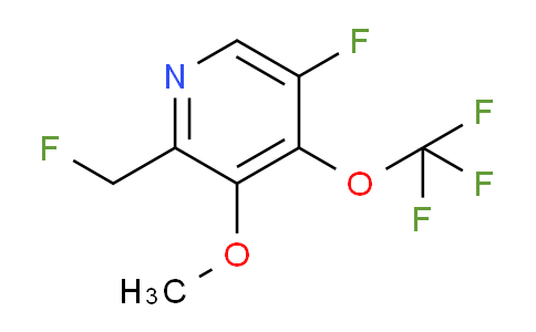 AM165275 | 1804302-71-3 | 5-Fluoro-2-(fluoromethyl)-3-methoxy-4-(trifluoromethoxy)pyridine