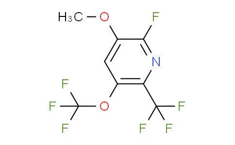 AM165278 | 1804323-18-9 | 2-Fluoro-3-methoxy-5-(trifluoromethoxy)-6-(trifluoromethyl)pyridine