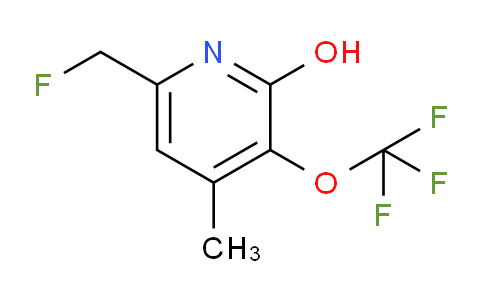 6-(Fluoromethyl)-2-hydroxy-4-methyl-3-(trifluoromethoxy)pyridine