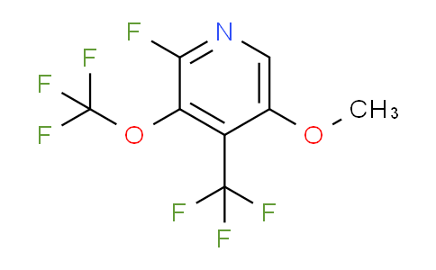 2-Fluoro-5-methoxy-3-(trifluoromethoxy)-4-(trifluoromethyl)pyridine