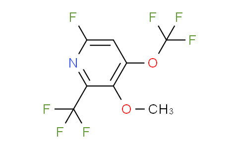 AM165286 | 1803651-47-9 | 6-Fluoro-3-methoxy-4-(trifluoromethoxy)-2-(trifluoromethyl)pyridine