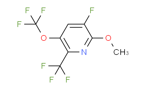 AM165291 | 1804303-24-9 | 3-Fluoro-2-methoxy-5-(trifluoromethoxy)-6-(trifluoromethyl)pyridine