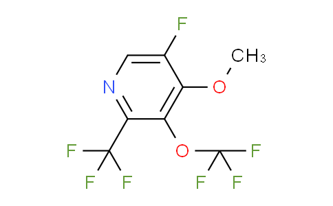 AM165293 | 1804303-42-1 | 5-Fluoro-4-methoxy-3-(trifluoromethoxy)-2-(trifluoromethyl)pyridine