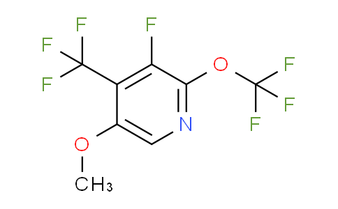 AM165297 | 1804796-35-7 | 3-Fluoro-5-methoxy-2-(trifluoromethoxy)-4-(trifluoromethyl)pyridine