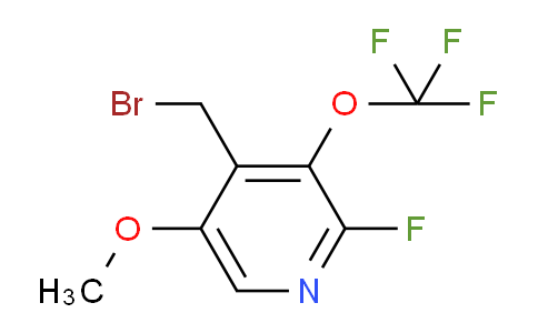 AM165301 | 1804429-61-5 | 4-(Bromomethyl)-2-fluoro-5-methoxy-3-(trifluoromethoxy)pyridine