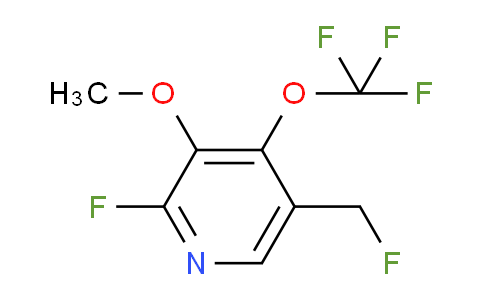 AM165302 | 1804623-68-4 | 2-Fluoro-5-(fluoromethyl)-3-methoxy-4-(trifluoromethoxy)pyridine