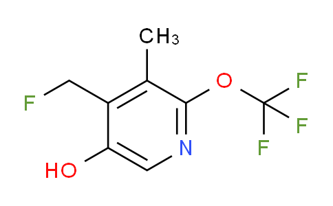 4-(Fluoromethyl)-5-hydroxy-3-methyl-2-(trifluoromethoxy)pyridine
