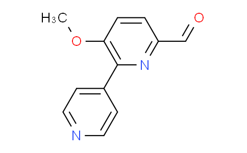 AM16532 | 1227585-09-2 | 5-Methoxy-6-(pyridin-4-yl)picolinaldehyde