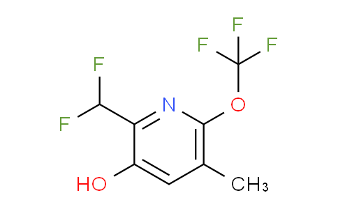 AM165324 | 1804628-07-6 | 2-(Difluoromethyl)-3-hydroxy-5-methyl-6-(trifluoromethoxy)pyridine