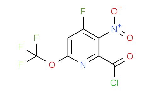 AM165327 | 1803943-62-5 | 4-Fluoro-3-nitro-6-(trifluoromethoxy)pyridine-2-carbonyl chloride