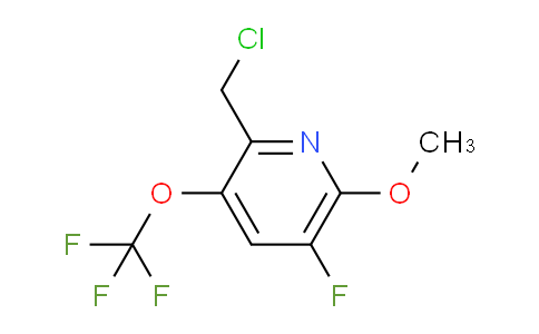 AM165328 | 1806183-54-9 | 2-(Chloromethyl)-5-fluoro-6-methoxy-3-(trifluoromethoxy)pyridine