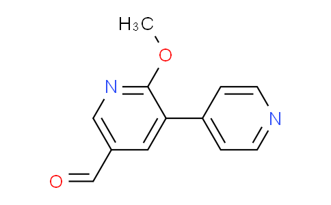 AM16534 | 1228898-17-6 | 6-Methoxy-5-(pyridin-4-yl)nicotinaldehyde