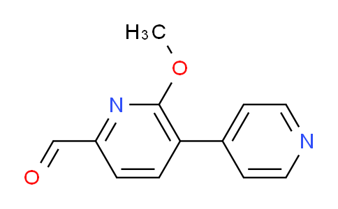 AM16536 | 1227600-94-3 | 6-Methoxy-5-(pyridin-4-yl)picolinaldehyde