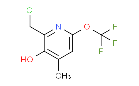 AM165362 | 1804826-58-1 | 2-(Chloromethyl)-3-hydroxy-4-methyl-6-(trifluoromethoxy)pyridine