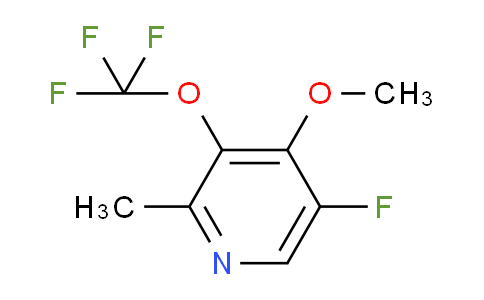 AM165367 | 1805952-98-0 | 5-Fluoro-4-methoxy-2-methyl-3-(trifluoromethoxy)pyridine