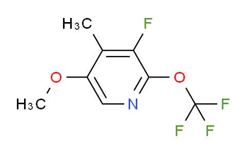 AM165370 | 1804303-33-0 | 3-Fluoro-5-methoxy-4-methyl-2-(trifluoromethoxy)pyridine