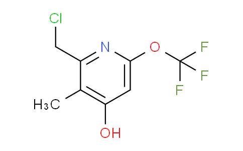 2-(Chloromethyl)-4-hydroxy-3-methyl-6-(trifluoromethoxy)pyridine
