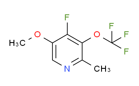 4-Fluoro-5-methoxy-2-methyl-3-(trifluoromethoxy)pyridine